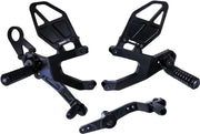 RS184K Rear Set Complete Blk Bmw 