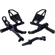 RS184K Rear Set Complete Blk Bmw 