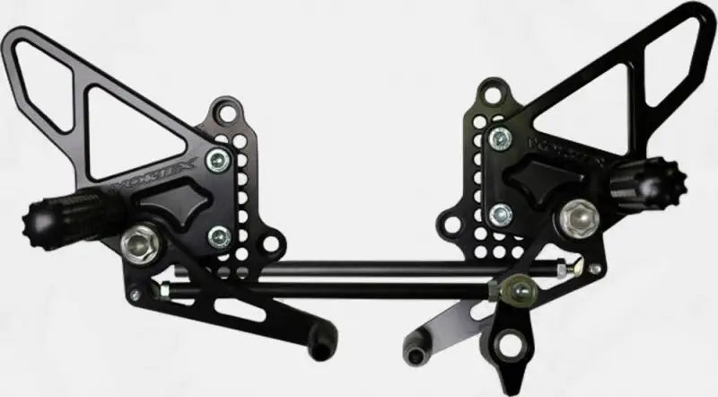 RS198K Rear Set Complete Blk Duc 