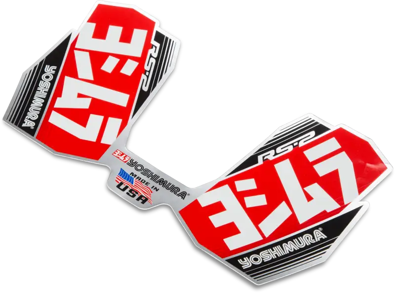 RS2-NB001 Muffler Logo Decal Rs 2 Off Road V2 
