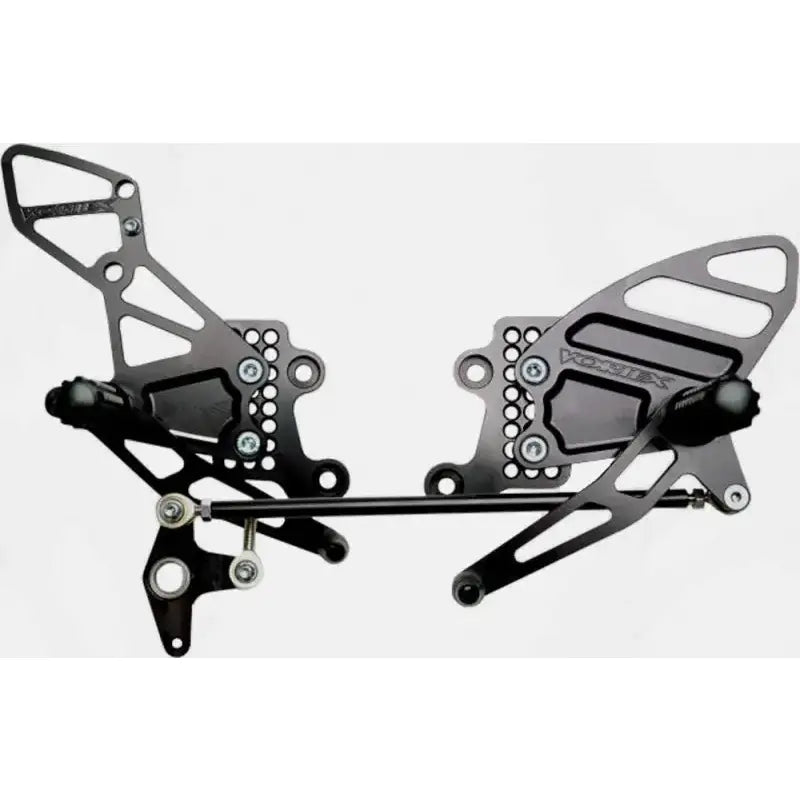 RS205K Rear Set Complete Blk Hon 