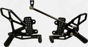 RS265K Rear Set Complete Blk Hon 