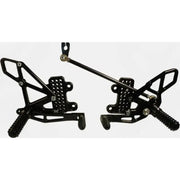 RS265K Rear Set Complete Blk Hon 