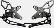 RS415K Rear Set Complete Blk Kaw 