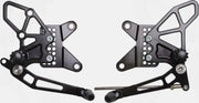 RS416K Rear Set Complete Blk Kaw 