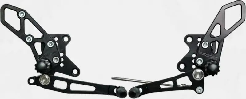 Black adjustable motorcycle rear set RS424K Rear Set Complete Blk Kaw for Kawasaki