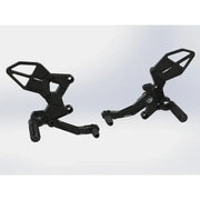 RS433K Rear Set Complete Blk Kaw 