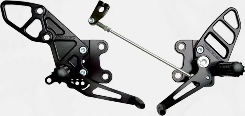 RS441K Rear Set Complete Blk Kaw 