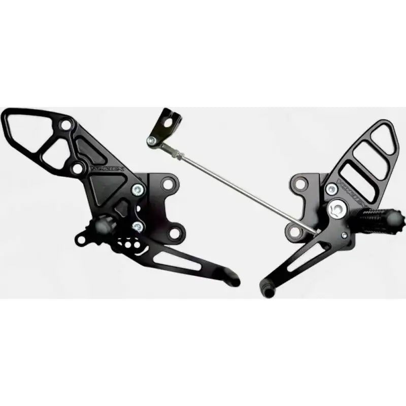 RS441K Rear Set Complete Blk Kaw 