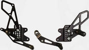 RS553K Rear Set Complete Blk Suz 