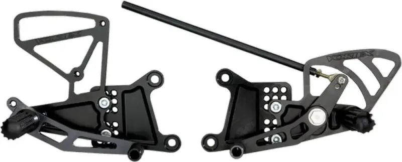 RS602K Rear Set Complete Blk Yam 