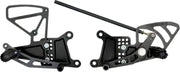 RS603K Rear Set Complete Blk Yam 