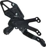 RS628K Rear Set Complete Blk Yam 