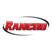 Red Rancho logo in black oval on RS66123B-1 Rancho component box