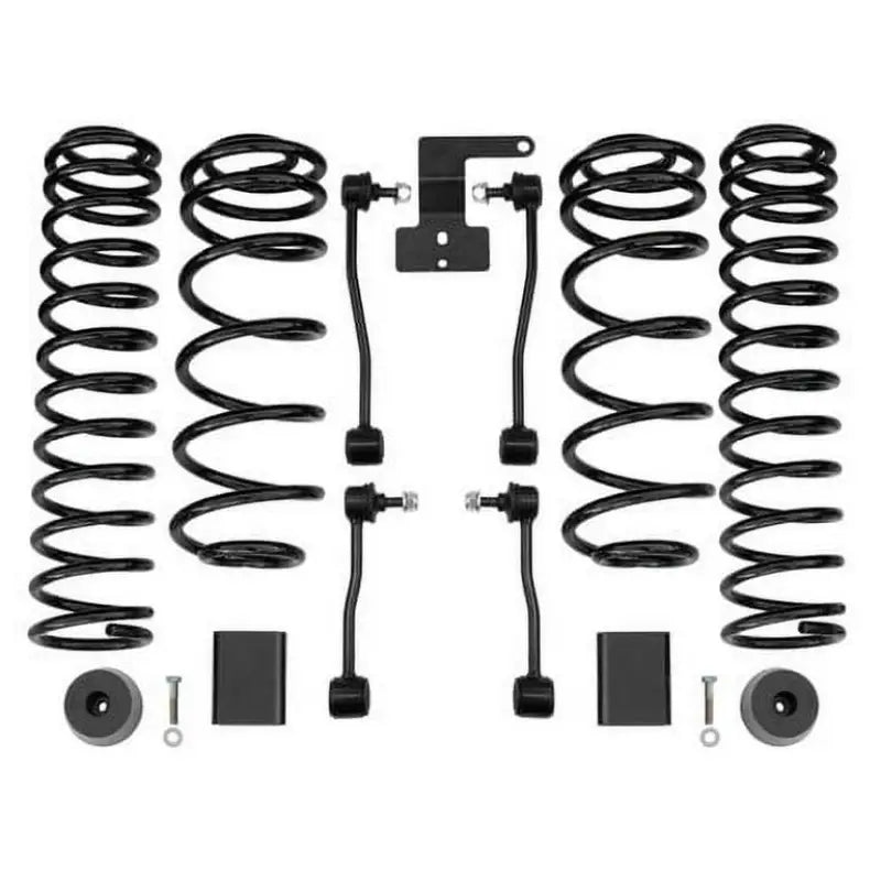 4-inch black coil spring lift kit with RS66136B-1 component for exceptional performance