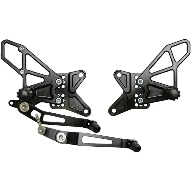 RS681K Rear Set Complete Blk Yam 