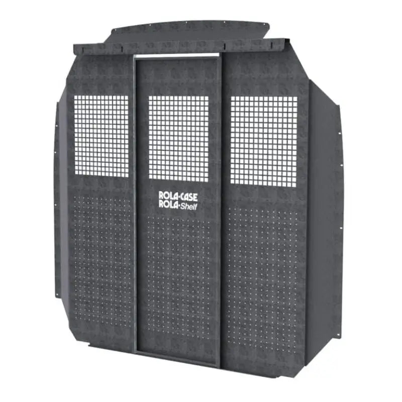 Gray metal van partition for RSCSBFT130148MH20 Rolacase deep setback panels
