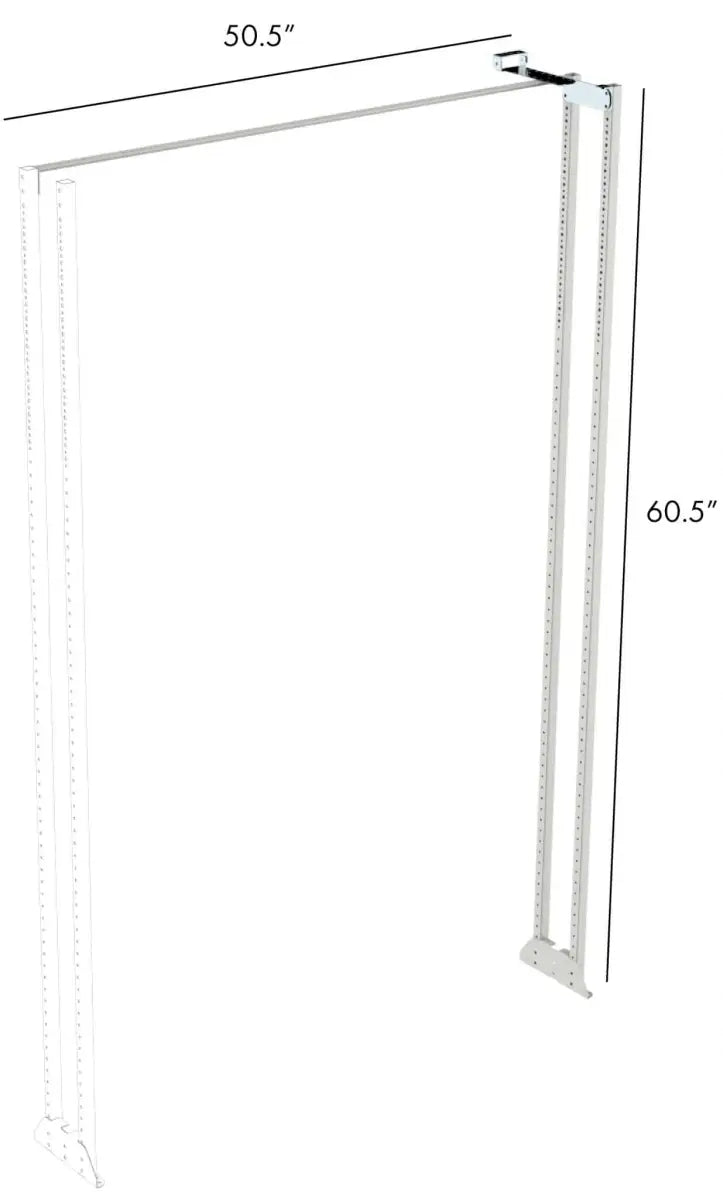 RSEFR/HD/120/1539 Rolacase Shelving Ext Frame 12-Series Low - Van Storage System Shelf Support