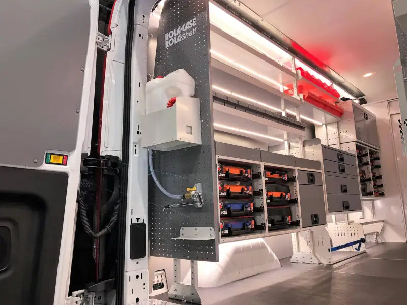 RSEFR/HD/120/2006 Rolacase Shelving Ext Frame 12-Series M/Hi - Van Storage System Shelf Support