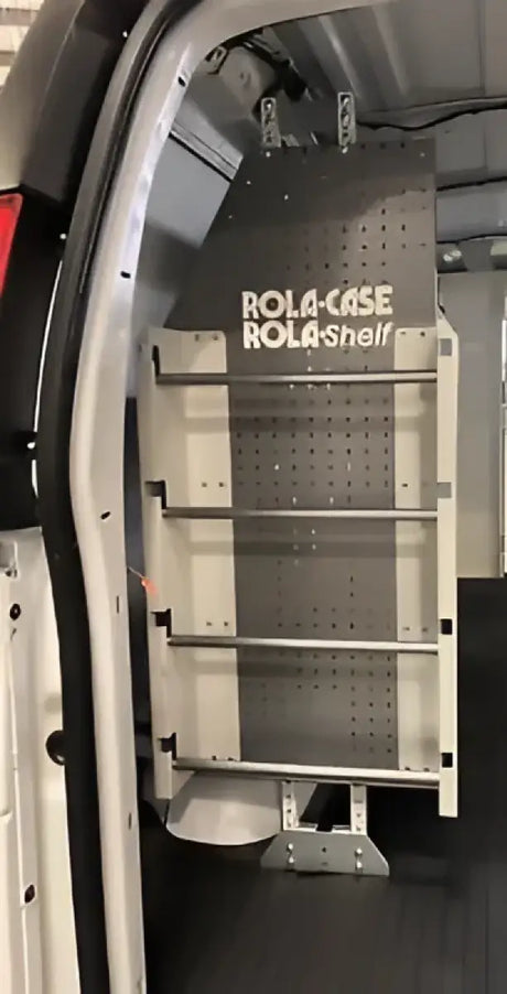 RSPEP/L Rolacase Van Shelving Lh End Panel Low Roof - Storage System Shelf