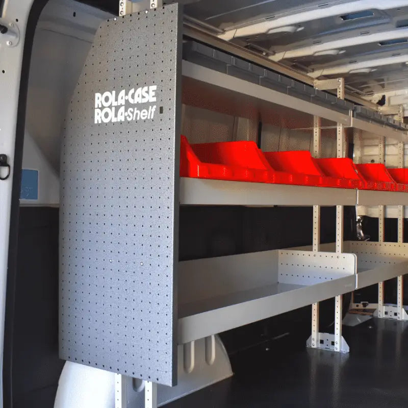 RSPEP/L Rolacase Van Shelving Lh End Panel Low Roof - Storage System Shelf