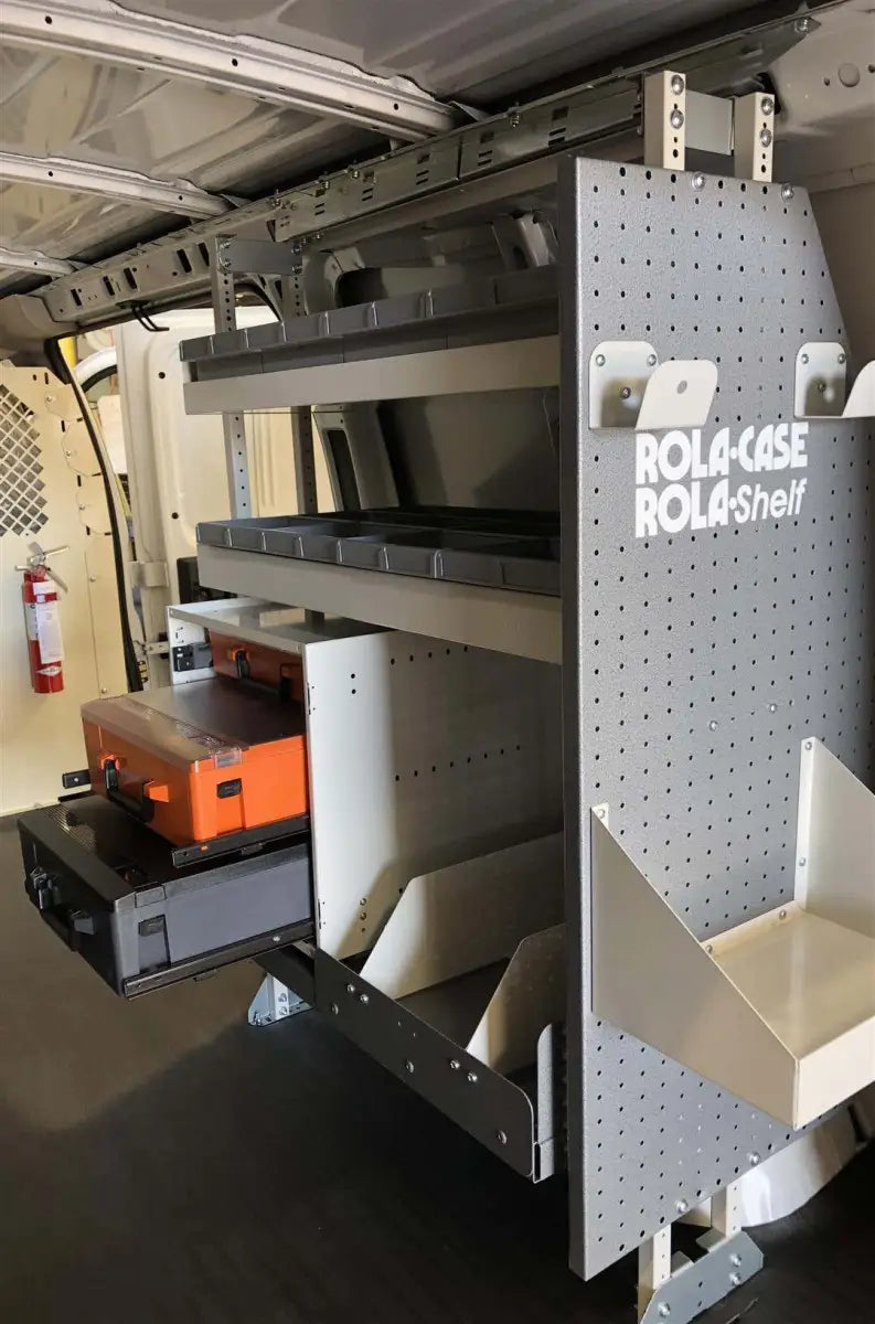 RSPEP/R Rolacase Van Shelving Rh End Panel Low Roof - Storage System Shelf