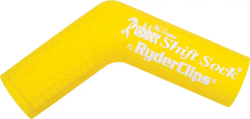 RYDER CLIPS RSS-YELLOW Rubber Shift Sock (Yellow)