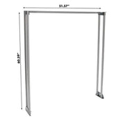 RSSFR/HD/120/1539 Rolacase Shelving Start Frame 12-Series Low - Van Storage System Shelf Support