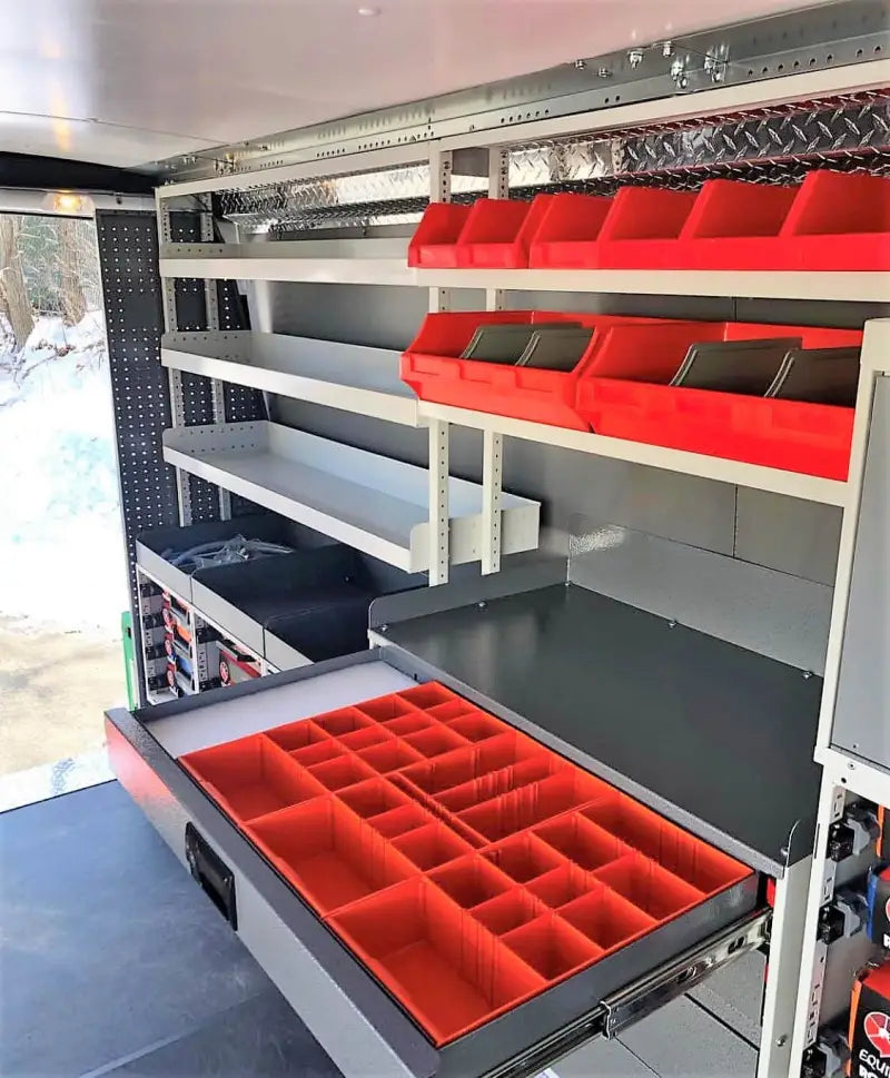 RSSHL/125-2 Rolacase Storage Shelf 12 Series Small (Set) - Van System