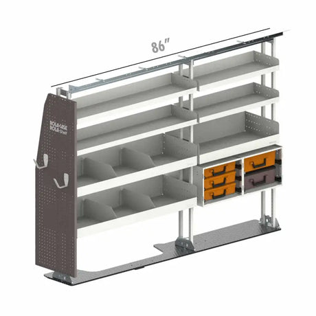 RSSHL/86-2 Rolacase Storage Shelf 8 Series Large (Set) - Van System