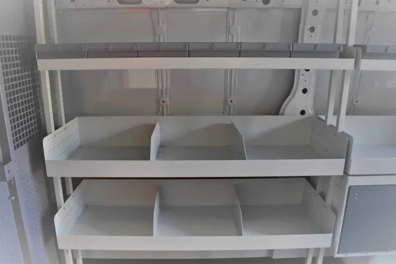 RSSHL/D/6S Rolacase Van Storage Shelf Bin Dividers - System Divider
