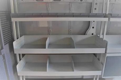 RSSHL/D/6S Rolacase Van Storage Shelf Bin Dividers - System Divider