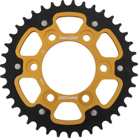 SUPERSPROX RST-1489-39-GLD Rear Stealth Sprocket Alu/Stl 39t 525 Gld Kaw