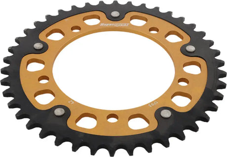 RST-1793-42-GLD Rear Stealth Sprocket Alu/Stl 42t 520 Gld Hay/Suz/Tri 
