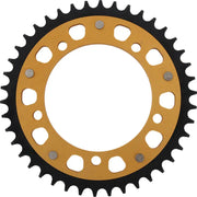 RST-1793-42-GLD Rear Stealth Sprocket Alu/Stl 42t 520 Gld Hay/Suz/Tri 