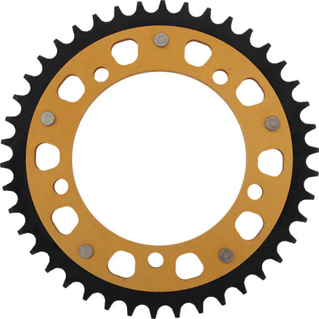 RST-1793-42-GLD Rear Stealth Sprocket Alu/Stl 42t 520 Gld Hay/Suz/Tri 