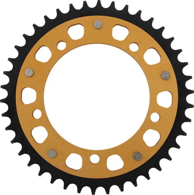 RST-1793-42-GLD Rear Stealth Sprocket Alu/Stl 42t 520 Gld Hay/Suz/Tri 