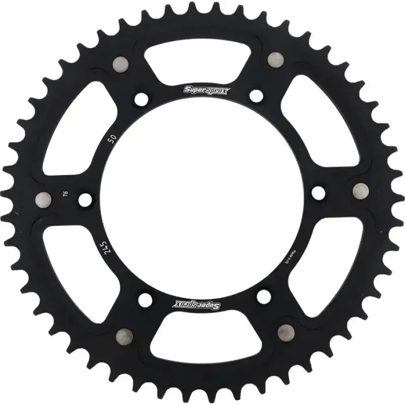 SUPERSPROX RST-245-50-BLK Rear Stealth Sprocket Alu/Stl 50t 520 Blk Yam