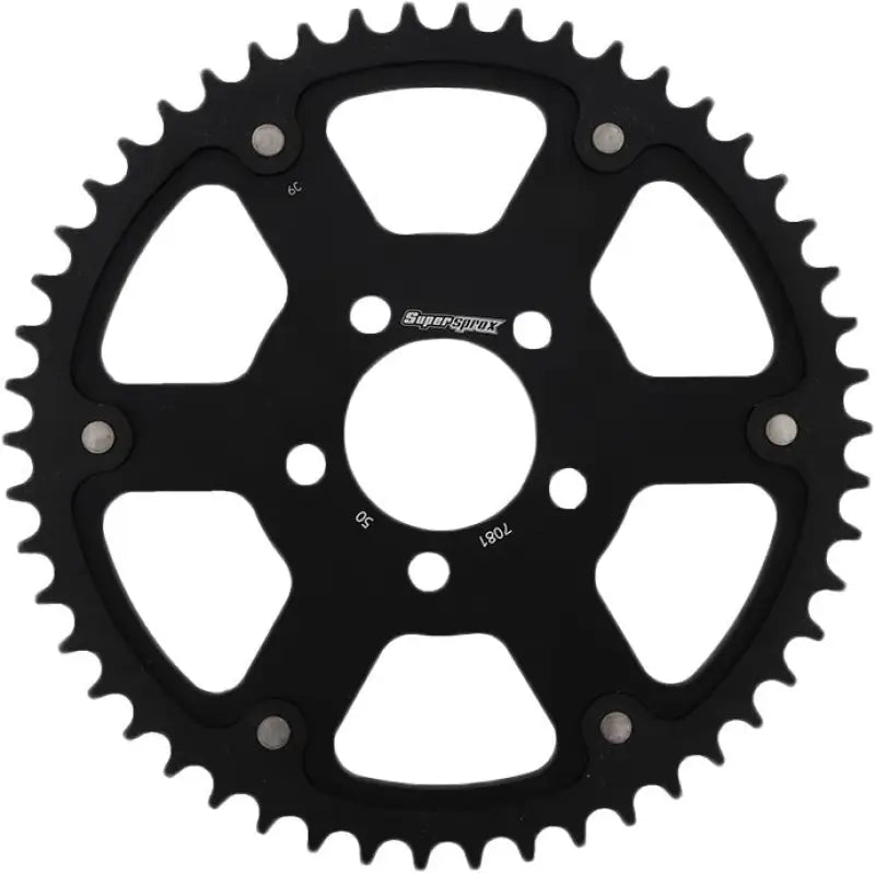 SUPERSPROX RST-7081-50-BLK Rear Stealth Sprocket Alu/Stl 50t 530 Blk Hd