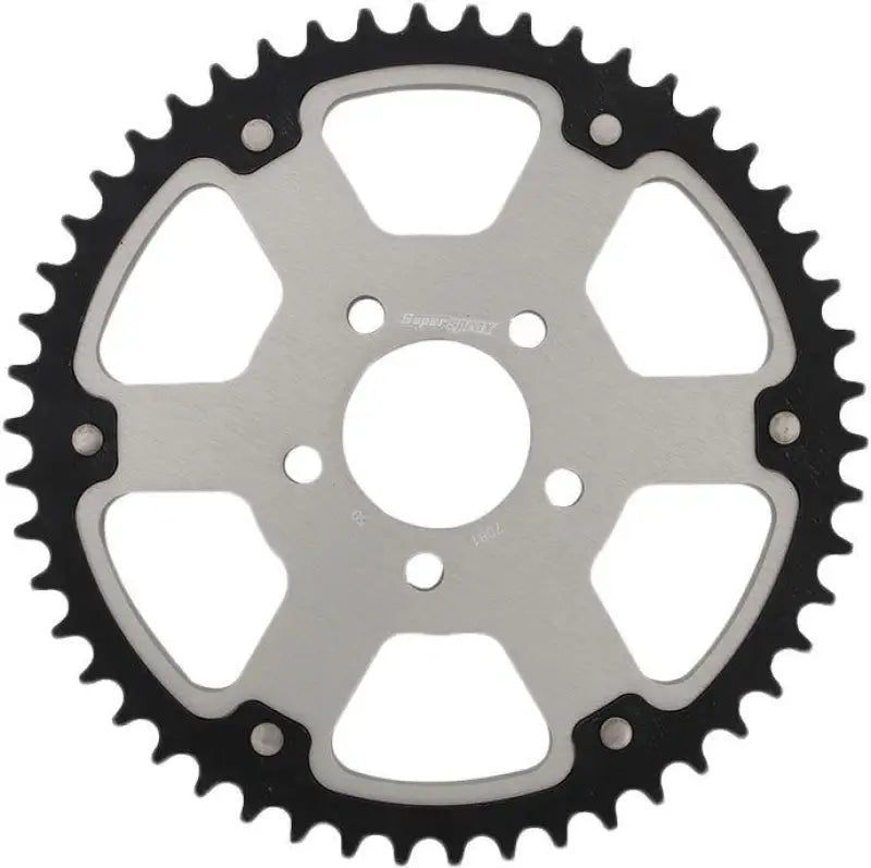 RST-7081-50-SLV Supersprox Rear Stealth Sprocket Alu/Stl 50T-530 Slv Hd - RV and Auto Parts