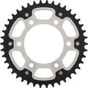 RST-735-42-SLV Supersprox Rear Stealth Sprocket Alu/Stl 42T-520 Slv Duc - RV and Auto Parts