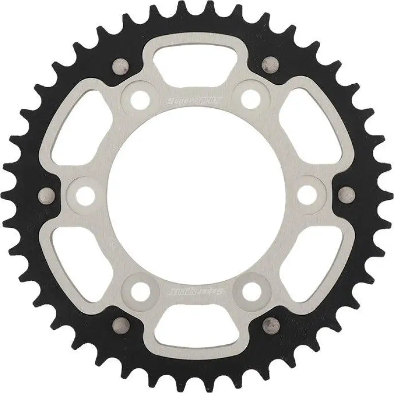 RST-735-42-SLV Supersprox Rear Stealth Sprocket Alu/Stl 42T-520 Slv Duc - RV and Auto Parts