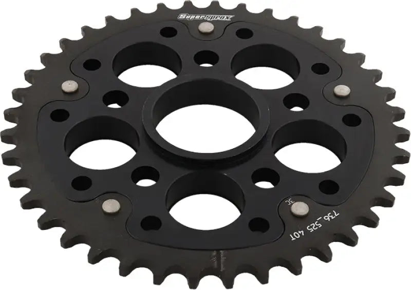 RST-736525-40-BLK Rear Stealth Sprocket Alu/Stl 40t 525 Blk Duc 