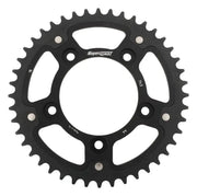 RST-743-44-BLK Supersprox Rear Stealth Sprocket Alu/Stl 44T-520 Blk Duc - RV and Auto Parts