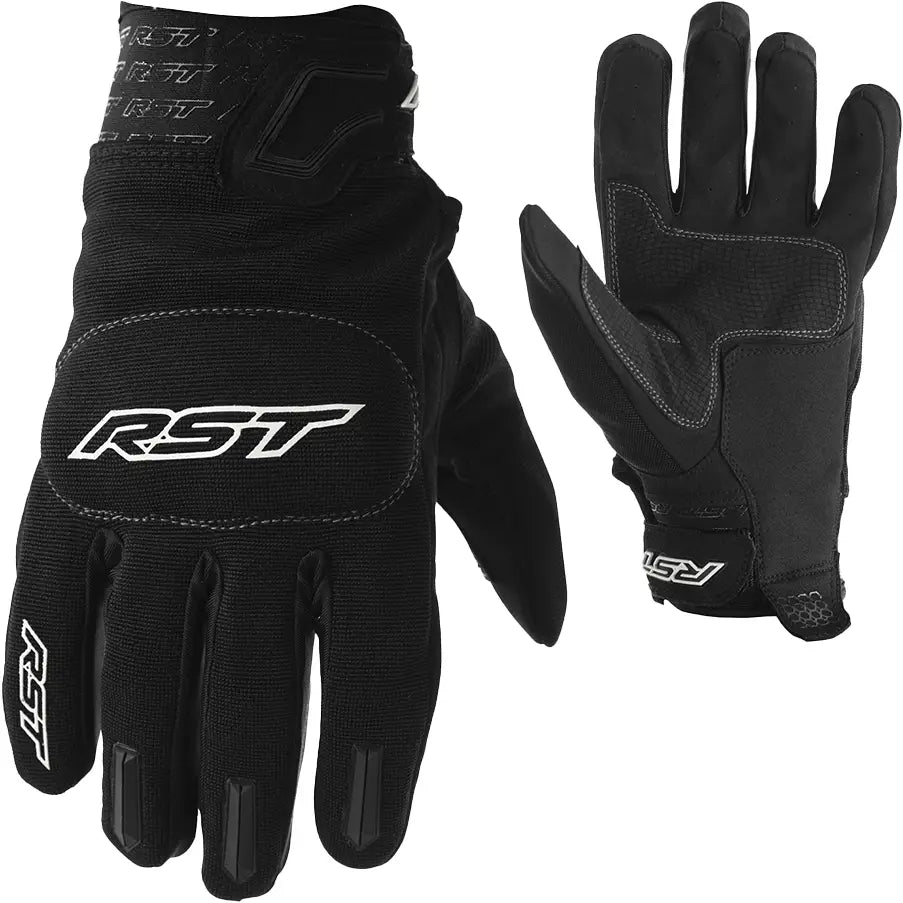 RST Rider CE Summer Gloves - Available in Black/Black, Black/Blue, Black/Red - Rst