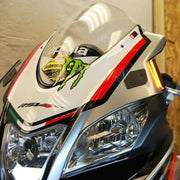 RSV4-FB Motorcycle Front Fairing with LED Turn Signals for Better Visibility