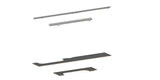 Assorted metal strips for RSVAKMS144SHR21 Rolacase roof and floor anchor kit