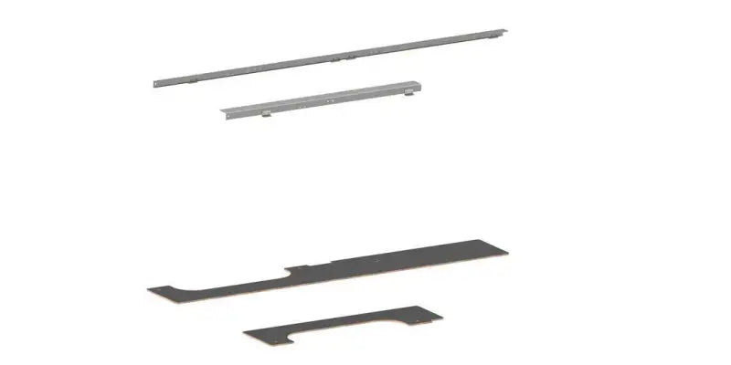 Assorted metal hardware pieces for RSVAKMS144SHR21 Rolacase roof anchor kit