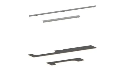 Assorted metal strips for RSVAKMS144SHR21 Rolacase roof anchor kit and floor anchor kit