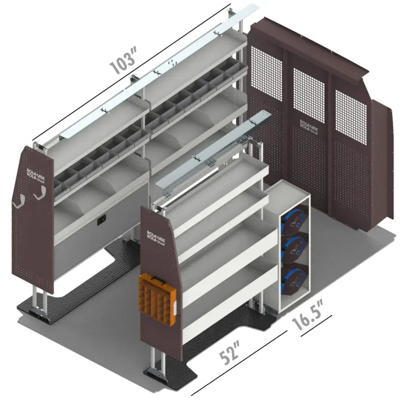 RSVAKRPM159HR20 Rolacase Securing Anchor Kit - Van Storage System